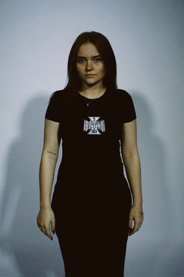 maltese cross baby tee - wmns