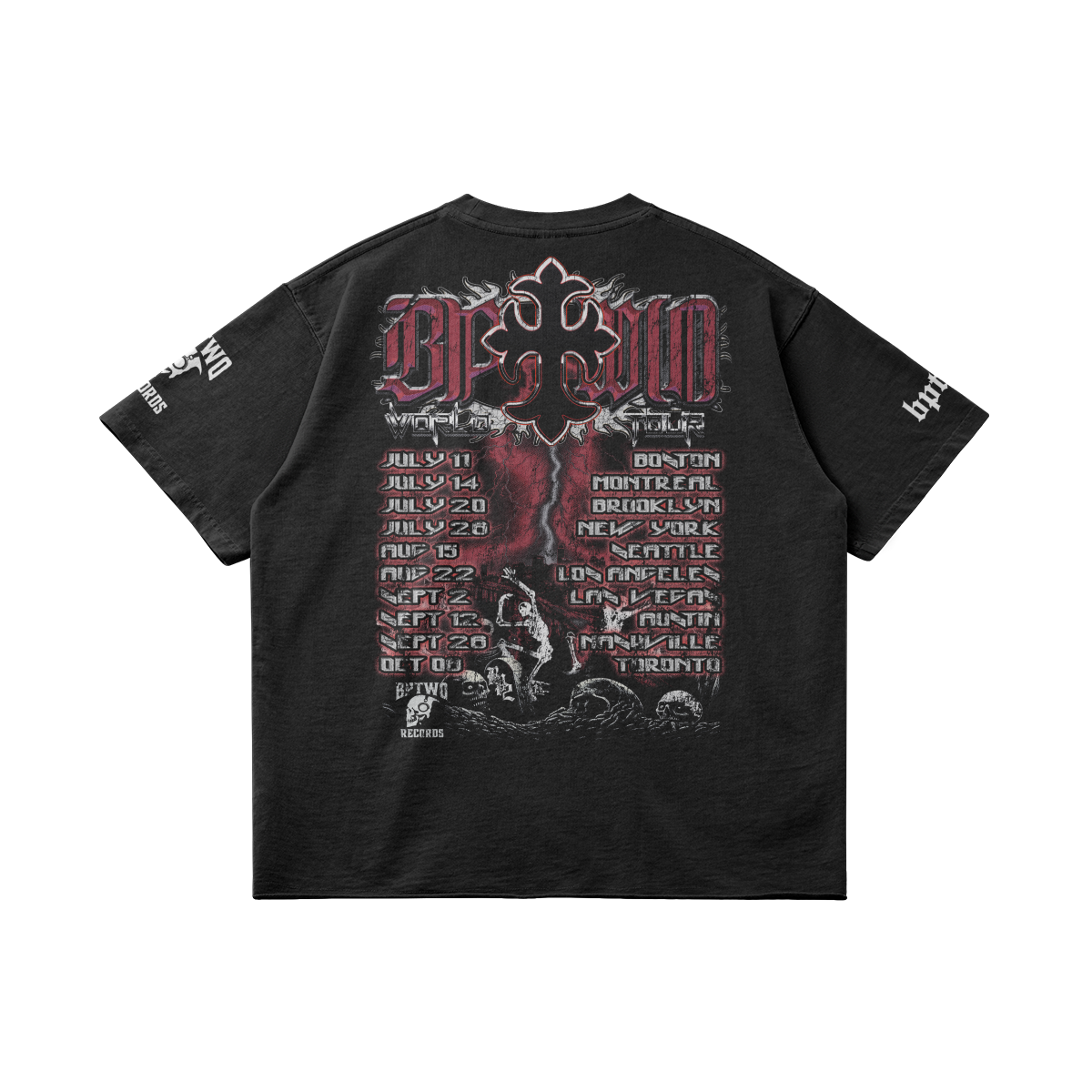 records world tour tee